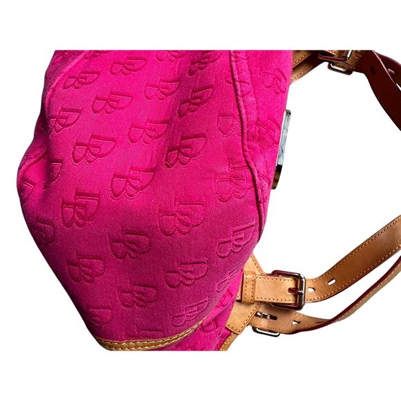 Dooney & Bourke Oversize Deep Pink Hobo Bag - Picture 16 of 16
